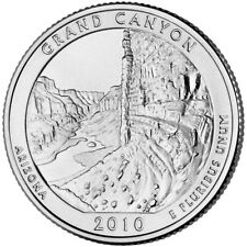 Quartiere Grand Canyon D 2010. Serie ATB non circolata da rotolino US Mint.