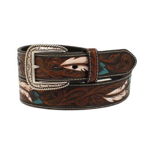 Cintura pelle ariat western - in,