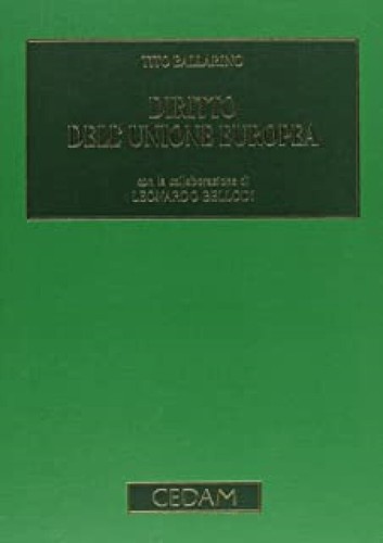 Diritto dell unione - diritto, dell'unione