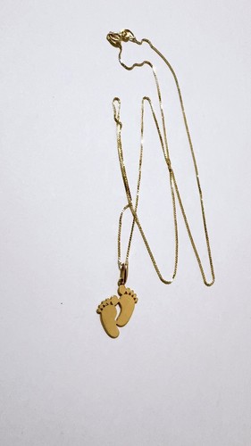 Collana nascita 45cm oro - collana,