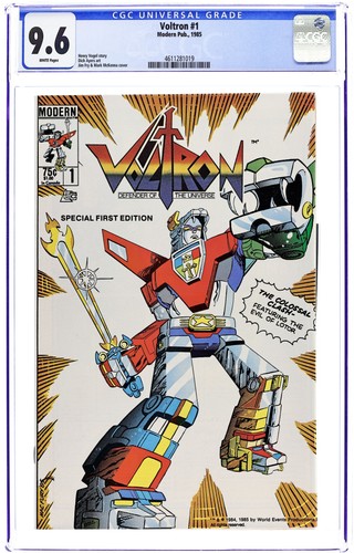 Voltron cgc 6 - 1d, 1985