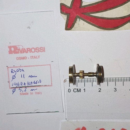 Rivarossi ricambi assale - assale, con