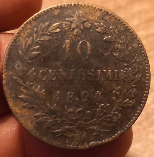 Moneta centesimi 1894 - 10,