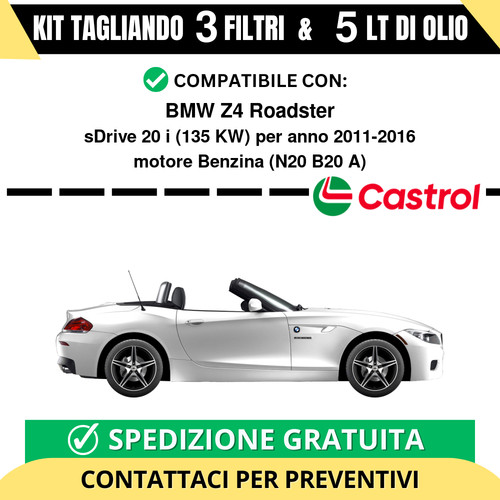 Tagliando per bmw roadster - tagliando,