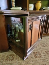 Mobile Soggiorno con carrellino bar anni 70