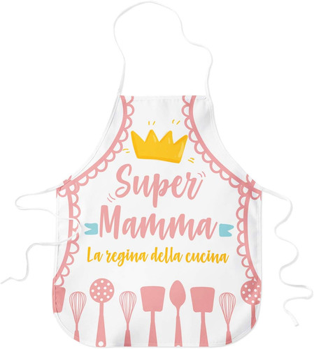 Grembiule super mamma - grembiule,