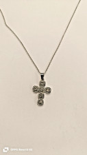 Collana acciaio pendente - collana,