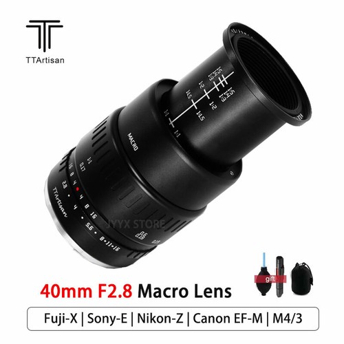 Ttartisan 40mm macro lens - ttartisan,