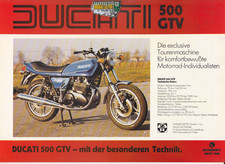 Brochure depliant Ducati 500
