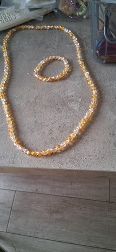 Collana donna color oro con