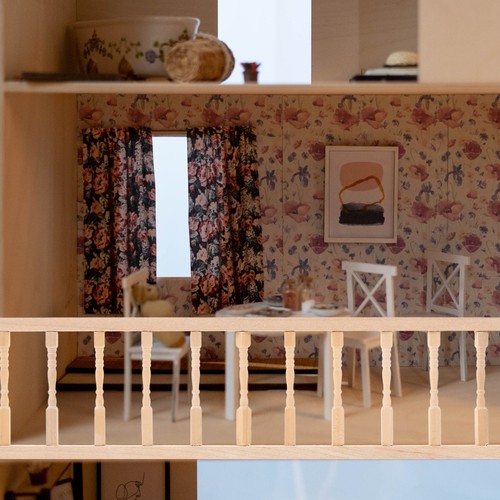 Recinzione legno mini casa - mini,