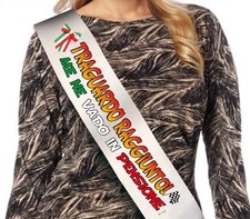 La FASCIA della PENSIONE - dea scherzo gadget per il pensionato o pensionata