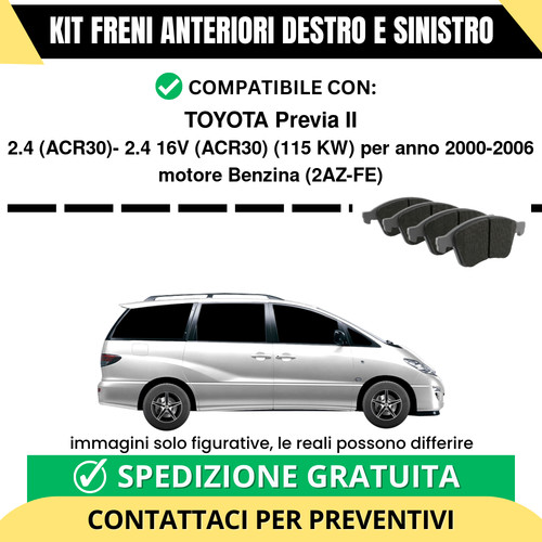 Pastiglie freno anteriori - freno,