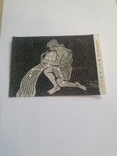 CARTOLINA FOTO ACQUARIO OPERA DI EGLE GASTONE AUTOGRAFATA