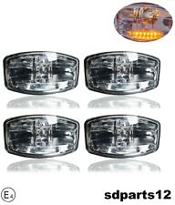 4x Fari Profondità Tetto Paraurti Jumbo Luce Posizione Gialla Per Daf Man Scania