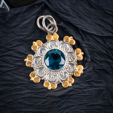 Ciondolo gioiello in argento