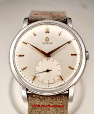 Omega 2544 Vintage Oversize 39mm Jumbo xl vintage manual steel acciaio classic