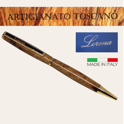 Penna radica ulivo - penna, biro
