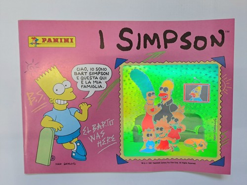 Album simpsons panini - album,
