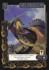 Sea Dragon - FAD Base Set - Fantasy Adventures CCG