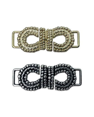 Ganci alamari giacca metallo - ganci,