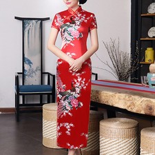 Abito lungo cinese Cheongsam