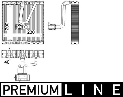 Mahle ae93000p vaporizzatore - mahle,