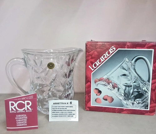 Brocca cristallo rcr laurus - rcr,