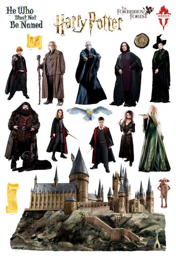 Harry potter adesivi - potter,