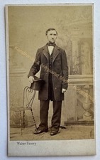 orig. Foto CDV fotografia uomo