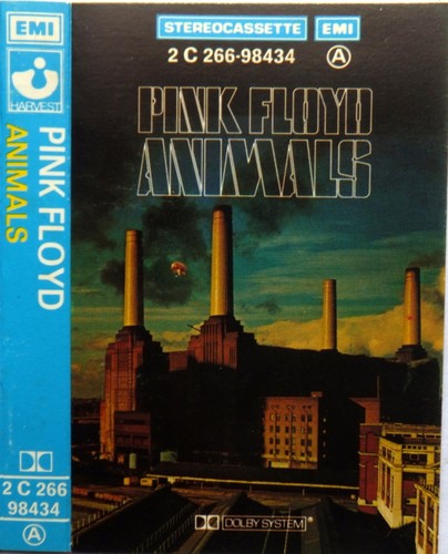 Pink floyd animals cassette - pink,