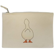 'Duck Bottom' Canvas Clutch