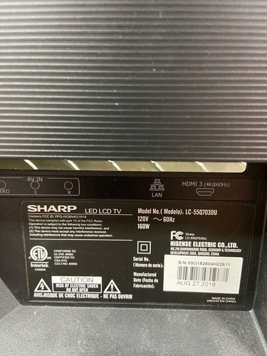 Sharp cover posteriore - cover, per