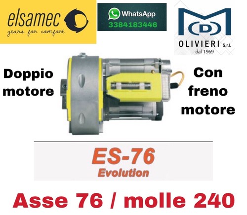 Motore per serranda elsamec - motore,
