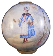 Antico 19thC Limoges Smalto