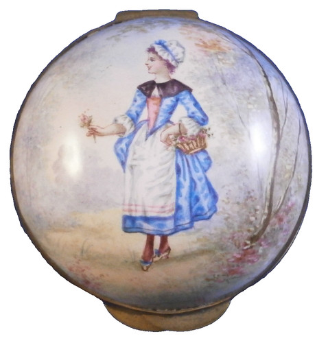 Antico 19thc limoges smalto - antico,