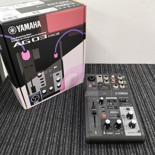Yamaha ag03mk2 mixer - mixer, usb