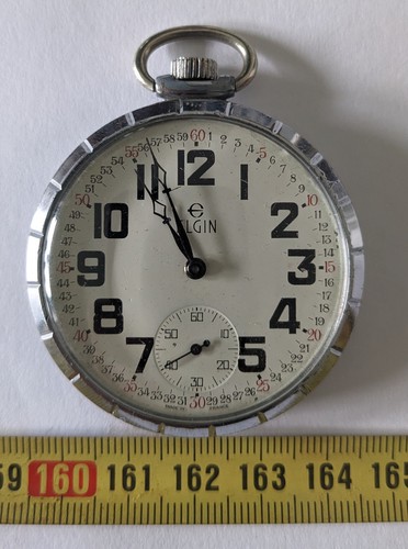 Pocket watch elgin swiss - pocket,