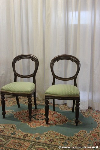 Coppia sedie vintage - sedie,