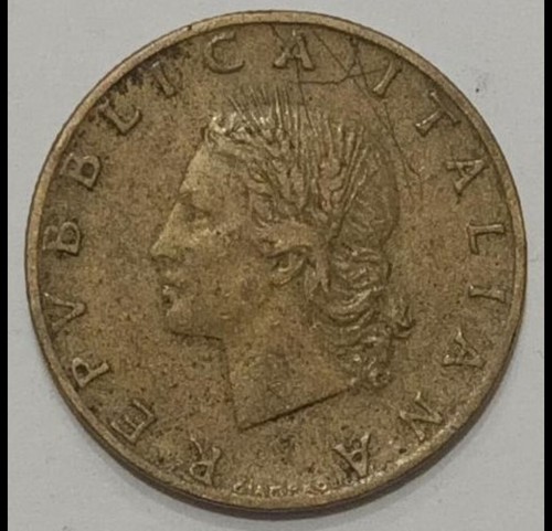Monete lire 1957 - lire, di