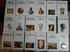 Lotto 24 libri LA BIBLIOTECA STORICA il giornale saggi storici storia antica