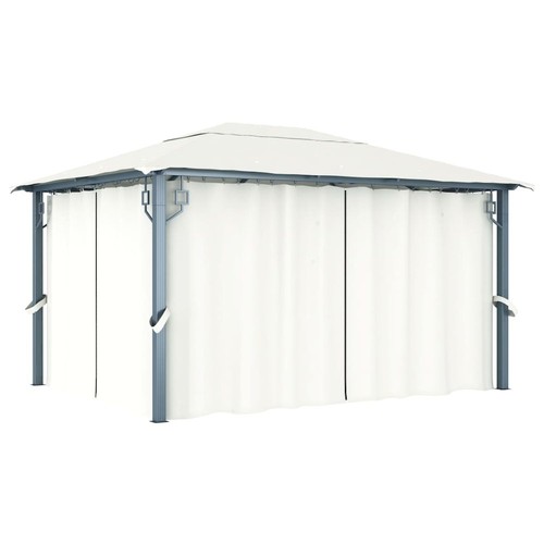 Gazebo with curtain - gazebo,