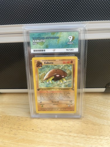 Pokémon tcg kabuto - fossil, 1st