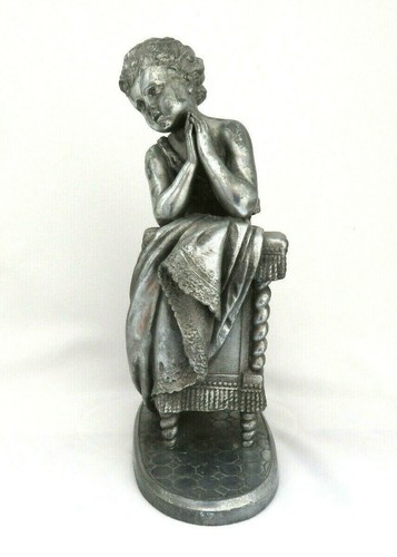 Antica scultura statua - , bambino