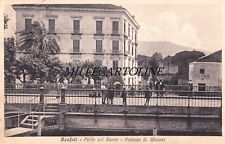 SCAFATI: Ponte sul sarno - Palazzo R. Wenner 1933 Diretta a Italo Balbo