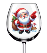 12x Adesivo Vinile Natale