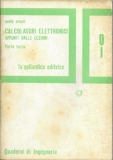 CALCOLATORI ELETTRONICI -