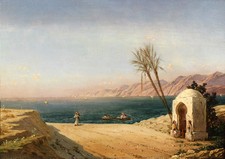 Art Oil painting landscape by