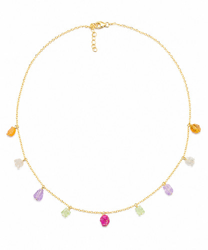 Collana girocollo argento - collana,