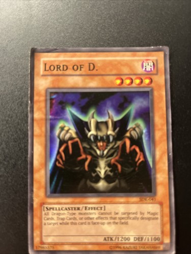 Carta tcg lord of d - lord,